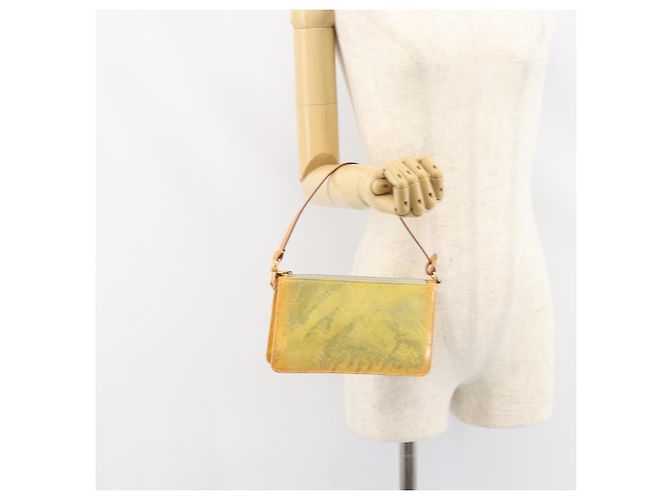 LOUIS VUITTON Monogram Vernis Lexington Bolsa de Accesorios Gris M91056 Auth ep12425 - vista 20