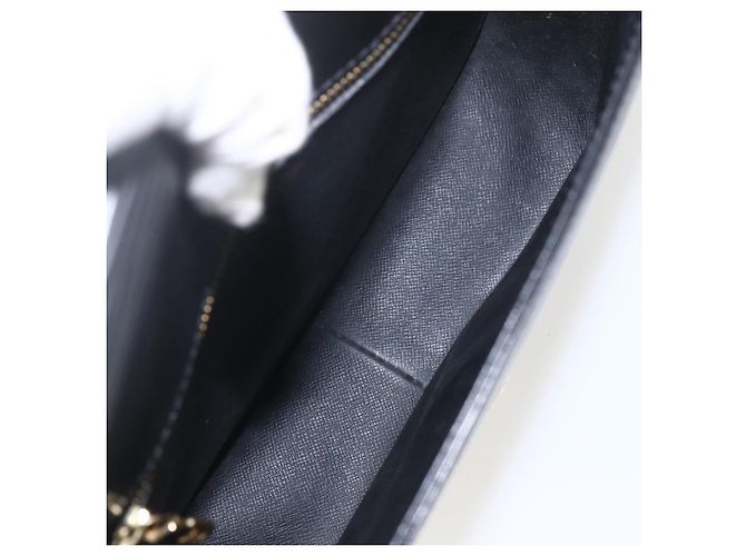 LOUIS VUITTON Borsa a Spalla Epi Saint Cloud GM Nera M52192 LV Auth 156981 Nero - vista 10