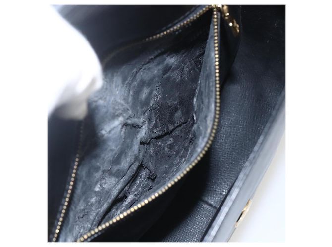 LOUIS VUITTON Borsa a Spalla Epi Saint Cloud GM Nera M52192 LV Auth 156981 Nero - vista 11