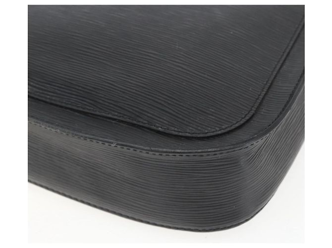 LOUIS VUITTON Borsa a Spalla Epi Saint Cloud GM Nera M52192 LV Auth 156981 Nero - vista 16