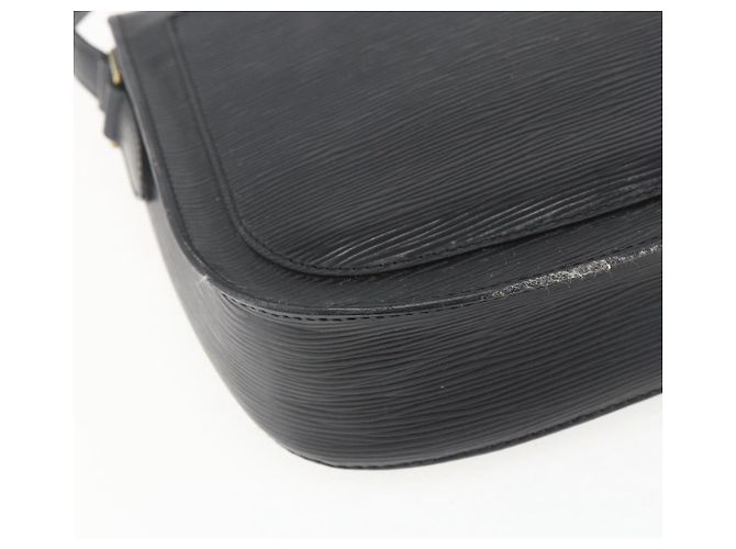 LOUIS VUITTON Borsa a Spalla Epi Saint Cloud GM Nera M52192 LV Auth 156981 Nero - vista 17