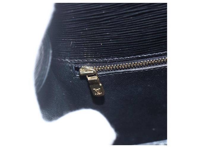 LOUIS VUITTON Borsa a Spalla Epi Saint Cloud GM Nera M52192 LV Auth 156981 Nero - vista 22