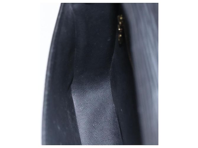 LOUIS VUITTON Borsa a Spalla Epi Saint Cloud GM Nera M52192 LV Auth 156981 Nero - vista 24