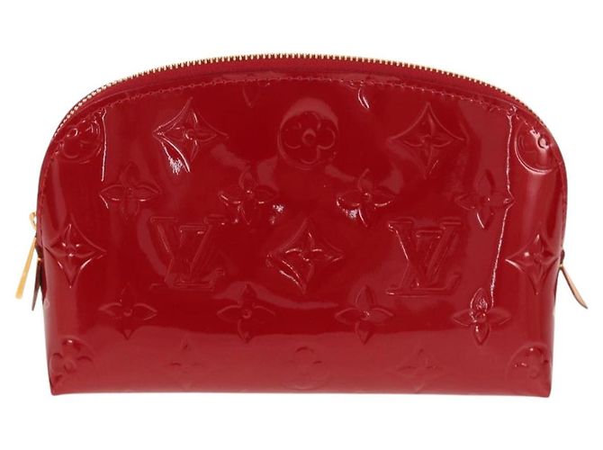 LOUIS VUITTON Pochette Pouch Monogram Vernis Rosa Indiano M90009 LV Auth am9994V - vista 13