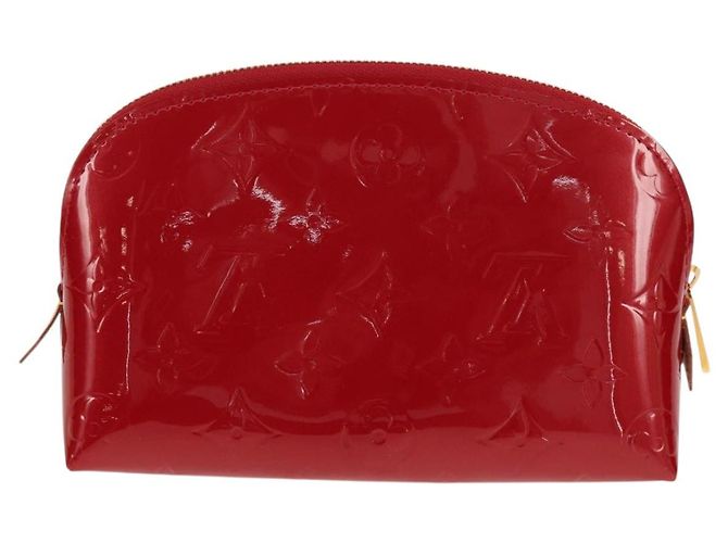 LOUIS VUITTON Pochette Pouch Monogram Vernis Rosa Indiano M90009 LV Auth am9994V - vista 2