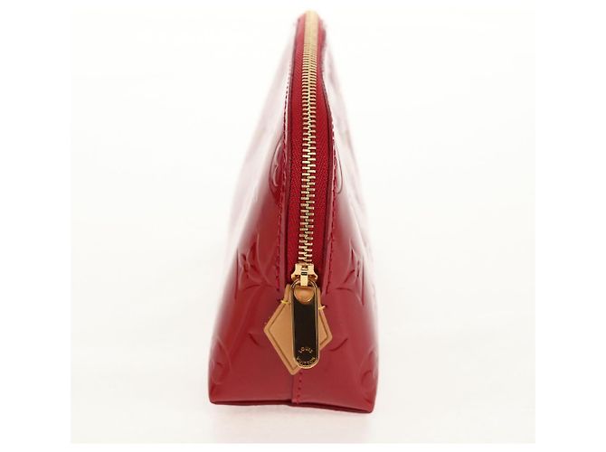 LOUIS VUITTON Pochette Pouch Monogram Vernis Rosa Indiano M90009 LV Auth am9994V - vista 3