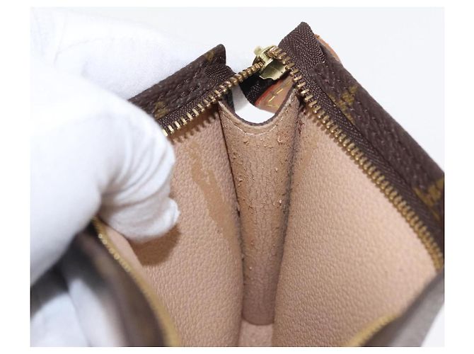 Bucket LOUIS VUITTON Monogramma Secchiello PM Pochette Accessorio LV Auth 157041 - vista 11