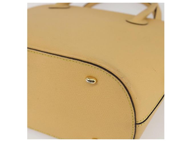Céline Borsa a mano CELINE in pelle 2 in 1 oro giallo Auth 156864 D'oro - vista 10