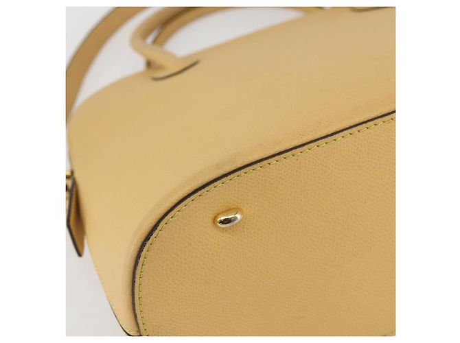 Céline Borsa a mano CELINE in pelle 2 in 1 oro giallo Auth 156864 D'oro - vista 15