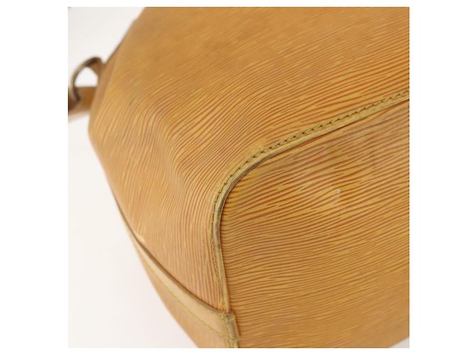 Noe LOUIS VUITTON Borsa a Spalla Petit Noé Epi Gialla M44109 LV Auth ka711 Giallo - vista 16