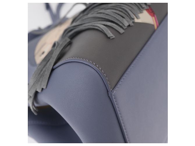 LOEWE Markl Hammock Nugget Loewe x Studio Ghibli 2way Azul Oro Auth BA9010SM Dorado Azul claro - vista 16