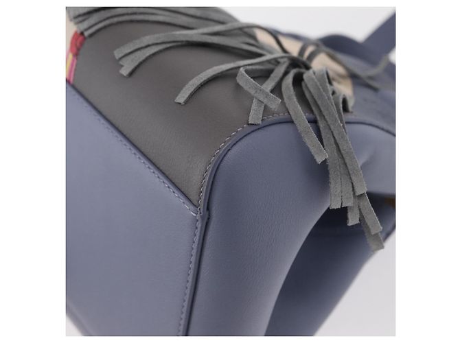LOEWE Markl Hammock Nugget Loewe x Studio Ghibli 2way Azul Oro Auth BA9010SM Dorado Azul claro - vista 17