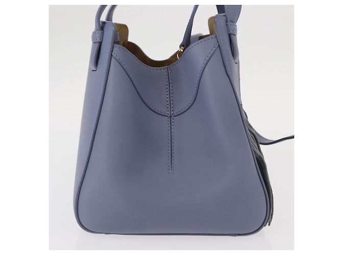 LOEWE Markl Hammock Nugget Loewe x Studio Ghibli 2way Azul Oro Auth BA9010SM Dorado Azul claro - vista 4