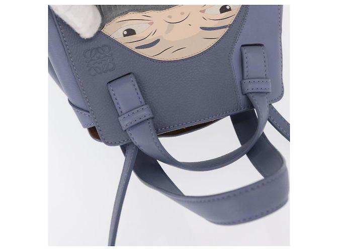 LOEWE Markl Hammock Nugget Loewe x Studio Ghibli 2way Azul Oro Auth BA9010SM Dorado Azul claro - vista 6