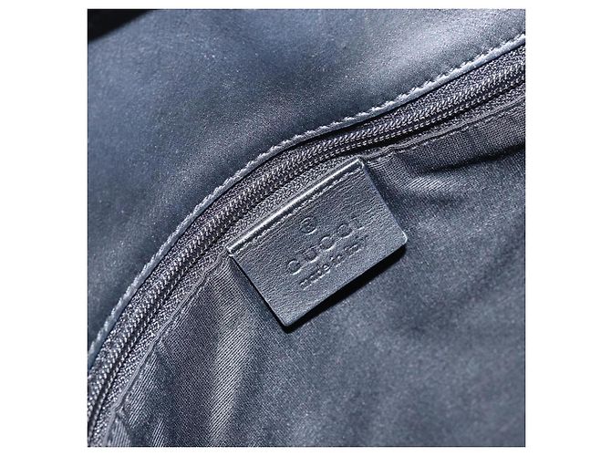 GUCCI GG Canvas Tote Bag Schwarz Silber 31244 Auth 151644 - Ansicht 17