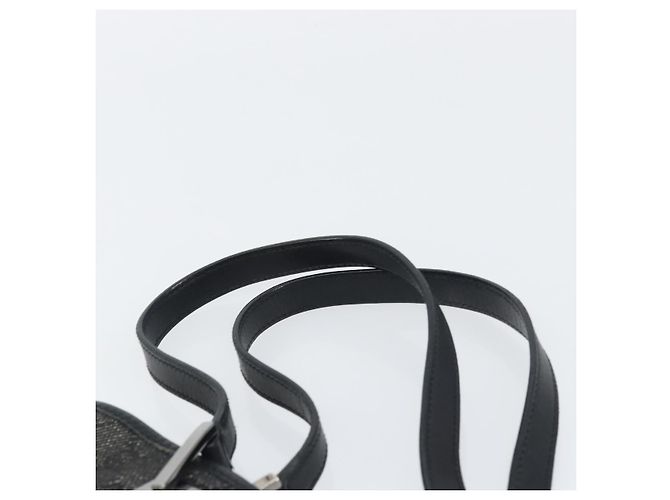 GUCCI GG Canvas Tote Bag Schwarz Silber 31244 Auth 151644 - Ansicht 8