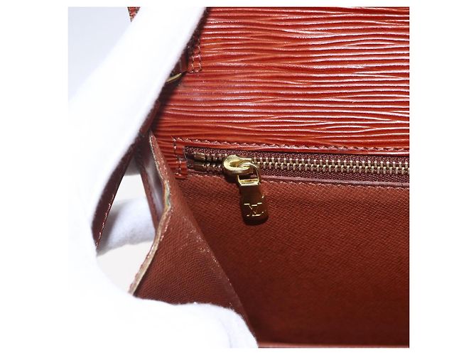 LOUIS VUITTON Borsa a Mano Dragonne Epi Serie Marrone M52618 LV Auth th6531 - vista 19
