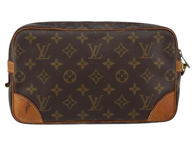 LOUIS VUITTON Clutch Marly Dragonne GM Monogram M51825 LV Auth BA8115 Monogramma - vista 2