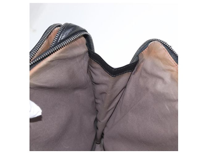 Autre Marque Borsa clutch in pelle Intrecciato Bottega Veneta nera Auth bs31360 - vista 11