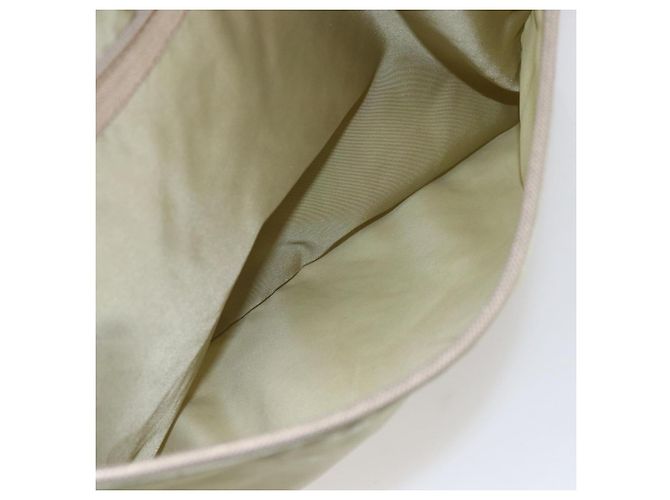 Borsa Tote PRADA Nylon Verde Argento Auth 153132 - vista 24