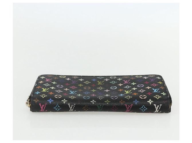 LOUIS VUITTON Monogram Multicolor Zippy Wallet Wallet Black M60243 Auth bs31331 - view 6