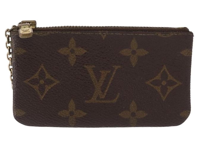 LOUIS VUITTON Pochette Cles Monogram Portamonete M60033 LV Auth 154883 Monogramma - vista 13