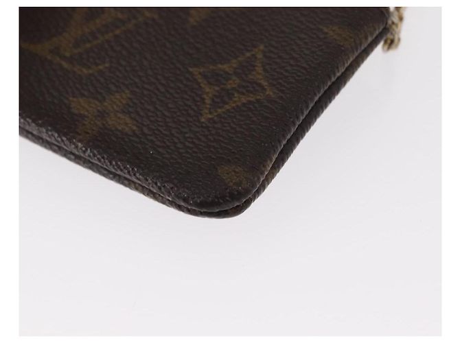 LOUIS VUITTON Pochette Cles Monogram Portamonete M60033 LV Auth 154883 Monogramma - vista 16