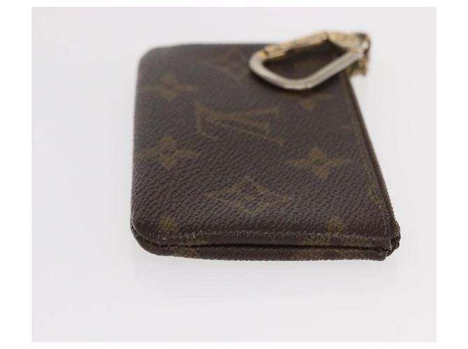 LOUIS VUITTON Pochette Cles Monogram Portamonete M60033 LV Auth 154883 Monogramma - vista 3
