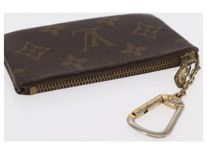 LOUIS VUITTON Pochette Cles Monogram Portamonete M60033 LV Auth 154883 Monogramma - vista 6
