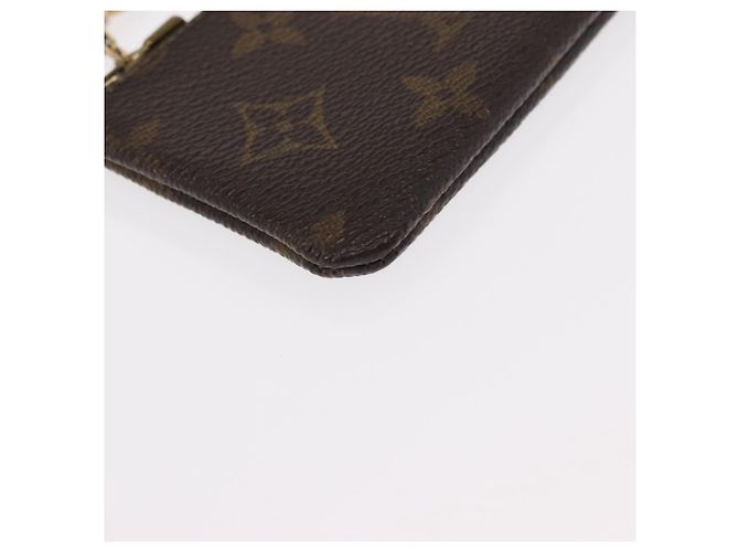LOUIS VUITTON Pochette Cles Monogram Portamonete M60033 LV Auth 154883 Monogramma - vista 8