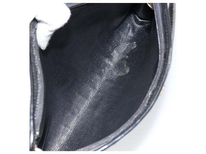 Bolsa de Ombro em Lona Trotter Christian Dior Azul Auth 156000 Azul marinho - vista 12