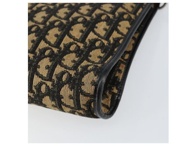Bolsa de Ombro em Lona Trotter Christian Dior Azul Auth 156000 Azul marinho - vista 15