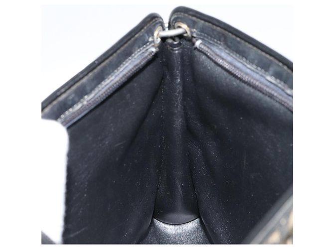 Bolsa de Ombro em Lona Trotter Christian Dior Azul Auth 156000 Azul marinho - vista 18