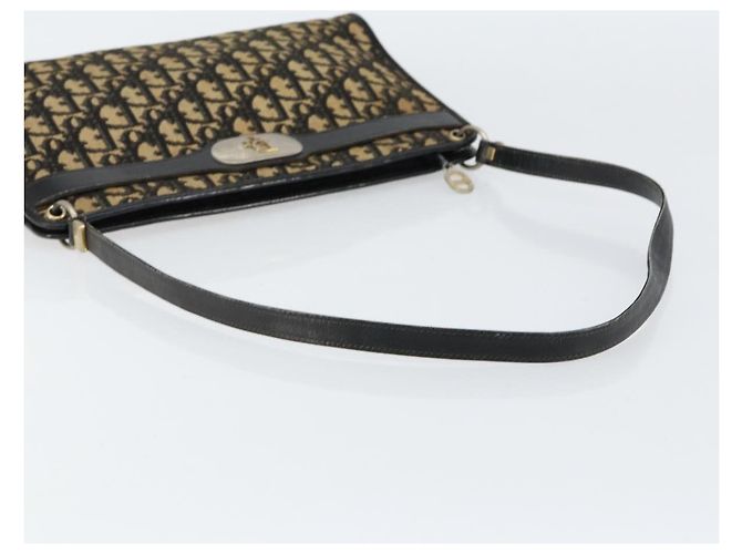 Bolsa de Ombro em Lona Trotter Christian Dior Azul Auth 156000 Azul marinho - vista 7