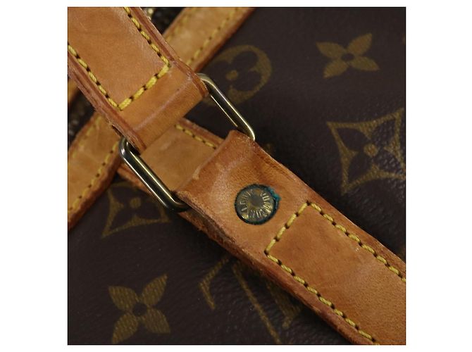LOUIS VUITTON Borsa Boston Sac Souple 35 Monogram M41626 LV Auth 154152 Monogramma - vista 10