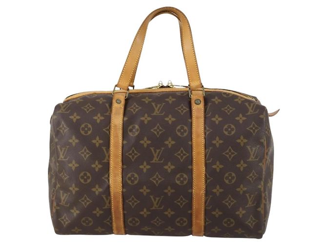 LOUIS VUITTON Borsa Boston Sac Souple 35 Monogram M41626 LV Auth 154152 Monogramma - vista 13
