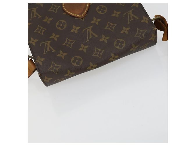 LOUIS VUITTON Borsa a Spalla Monogram Cartouchiere MM M51253 LV Auth bs31075 Monogramma - vista 6