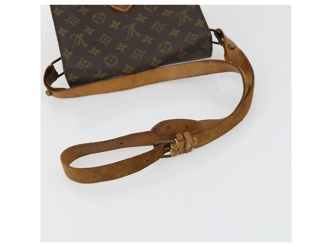LOUIS VUITTON Borsa a Spalla Monogram Cartouchiere MM M51253 LV Auth bs31075 Monogramma - vista 7