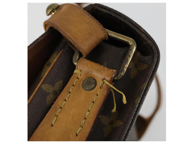 LOUIS VUITTON Borsa a Spalla Monogram Cartouchiere MM M51253 LV Auth bs31075 Monogramma - vista 8