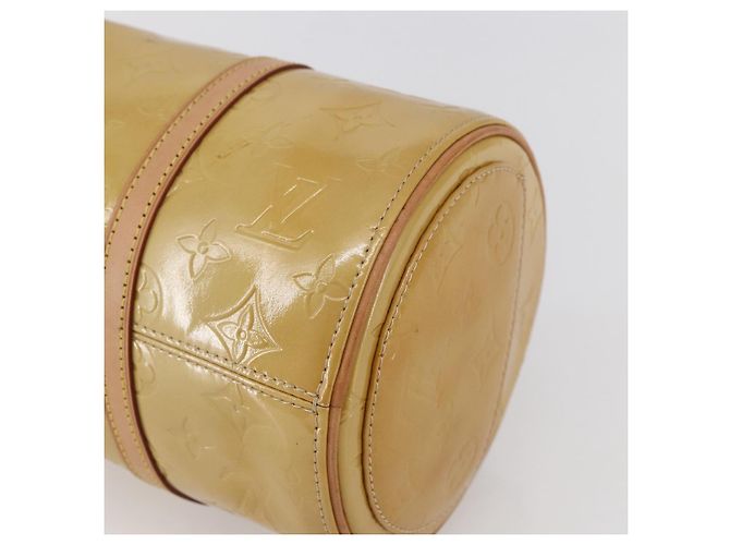 LOUIS VUITTON Borsa a Mano Monogram Vernis Bedford Beige M91006 LV Auth ep11091 - vista 14