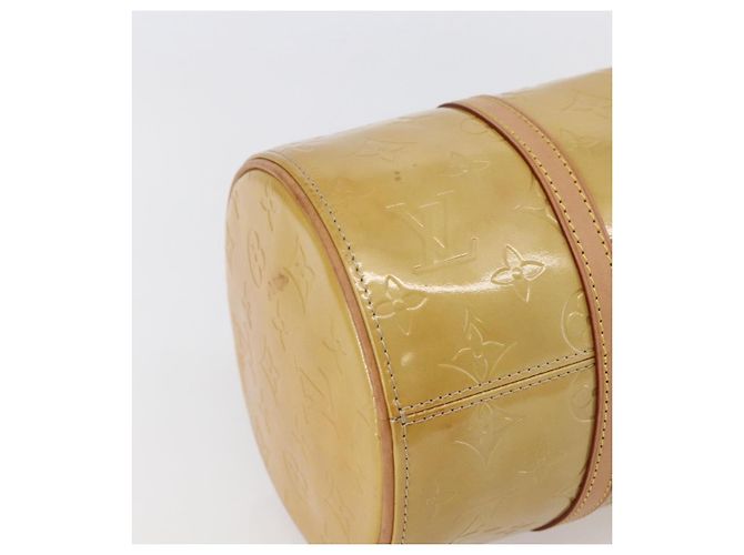 LOUIS VUITTON Borsa a Mano Monogram Vernis Bedford Beige M91006 LV Auth ep11091 - vista 15