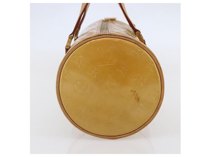 LOUIS VUITTON Borsa a Mano Monogram Vernis Bedford Beige M91006 LV Auth ep11091 - vista 3