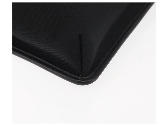 Borsa a Spalla GUCCI in Tela e Pelle Nera Auth ep11047 Nero - vista 14