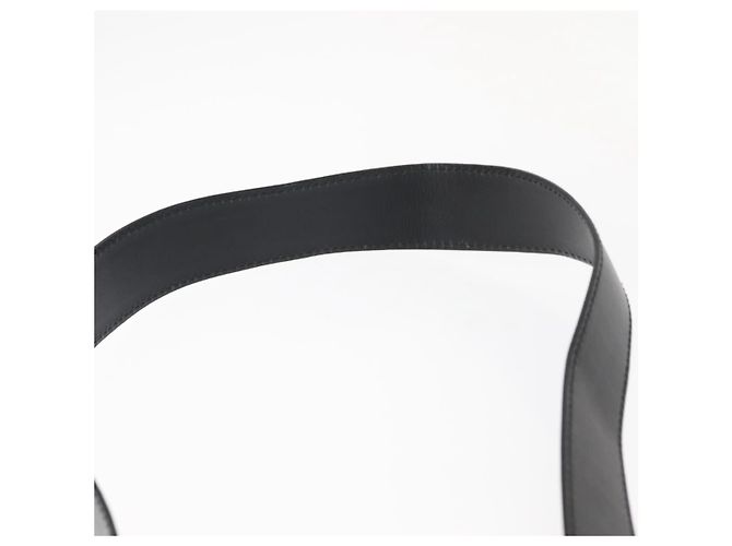 Borsa a Spalla GUCCI in Tela e Pelle Nera Auth ep11047 Nero - vista 8