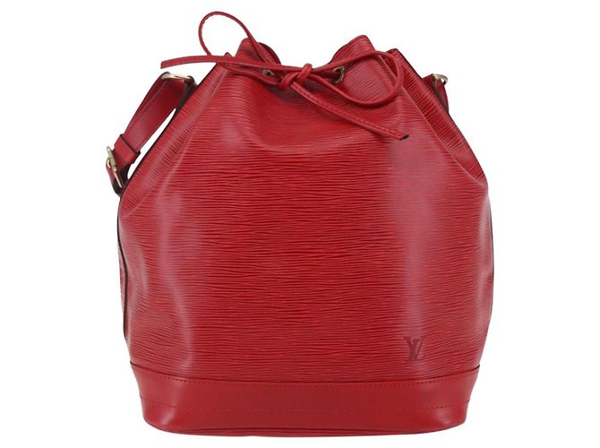 LOUIS VUITTON Borsa a Spalla Epi Noe Rossa M44007 LV Auth ep11146 Rosso - vista 13