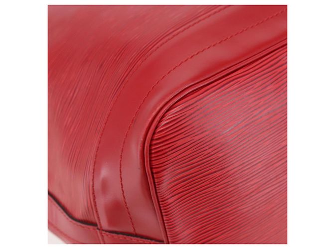 LOUIS VUITTON Borsa a Spalla Epi Noe Rossa M44007 LV Auth ep11146 Rosso - vista 14