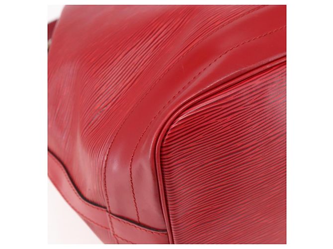 LOUIS VUITTON Borsa a Spalla Epi Noe Rossa M44007 LV Auth ep11146 Rosso - vista 16
