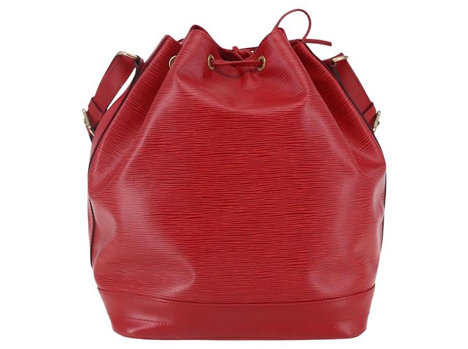 LOUIS VUITTON Borsa a Spalla Epi Noe Rossa M44007 LV Auth ep11146 Rosso - vista 2