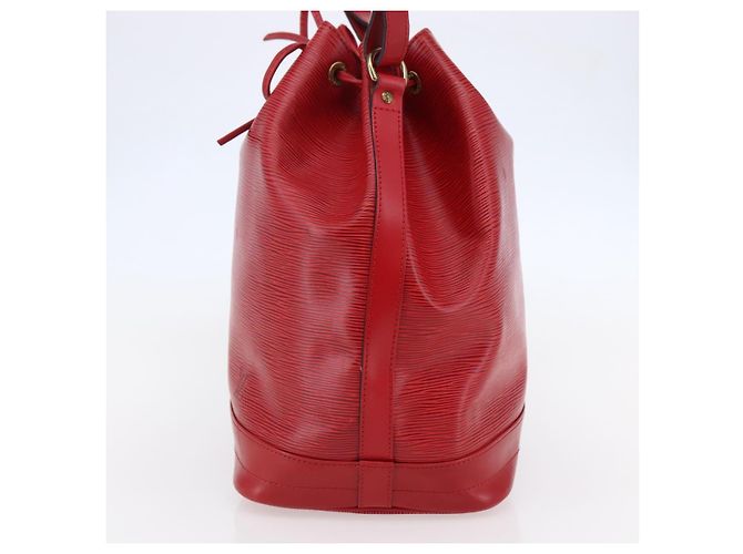LOUIS VUITTON Borsa a Spalla Epi Noe Rossa M44007 LV Auth ep11146 Rosso - vista 4