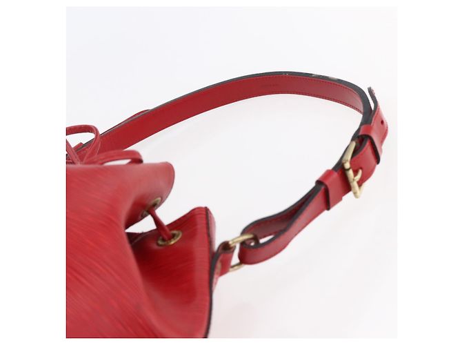 LOUIS VUITTON Borsa a Spalla Epi Noe Rossa M44007 LV Auth ep11146 Rosso - vista 8